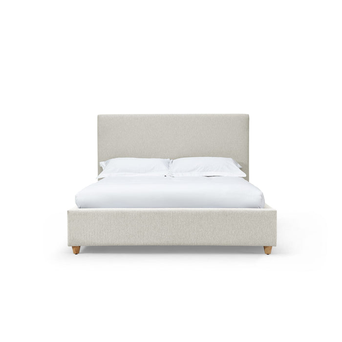 Modus Olivia Upholstered Platform Bed in IvoryImage 2