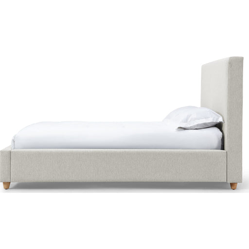 Modus Furniture Olivia Upholstered Platform Bed in Ivory (2026)  KKJMJ  Image 3