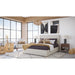 Modus Furniture Olivia Upholstered Platform Bed in Ivory (2026)  KKJMJ  Image 4