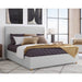 Modus Furniture Olivia Upholstered Platform Bed in Linen (2026)  KKJNJ  Main Image