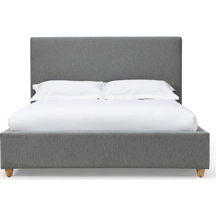 Modus Furniture Olivia Upholstered Platform Bed in Pewter (2026)  KKJPJ  Image 1
