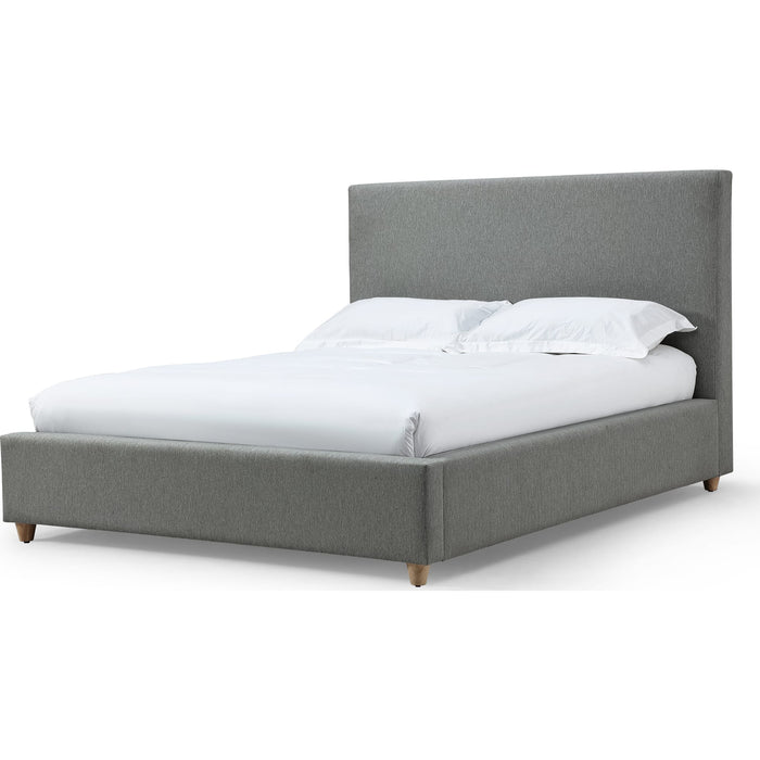 Modus Furniture Olivia Upholstered Platform Bed in Pewter (2026)  KKJPJ  Image 2