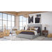 Modus Furniture Olivia Upholstered Platform Bed in Pewter (2026)  KKJPJ  Image 4