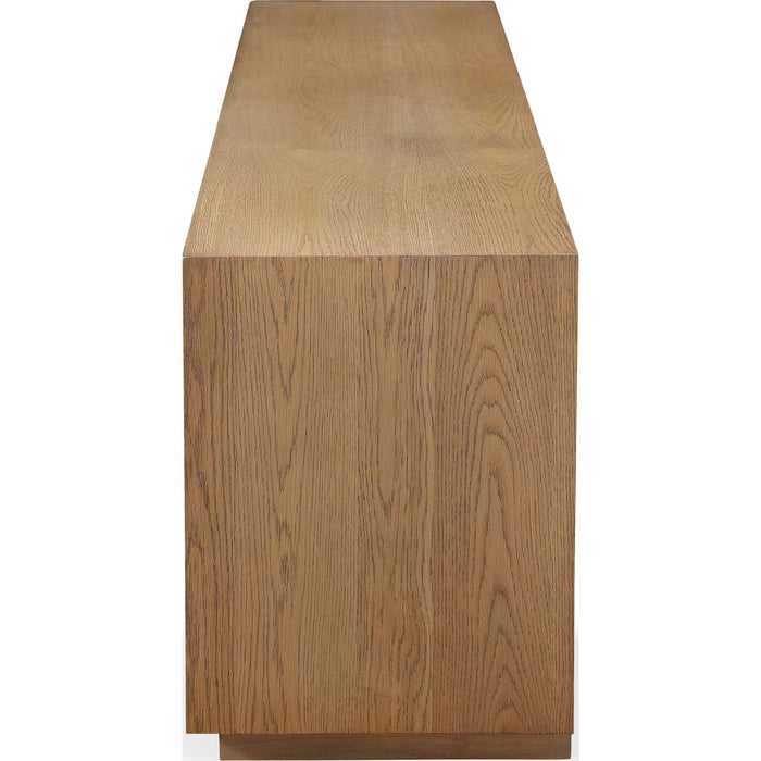 Modus Furniture One Coastal Modern 74 inch TV Console in Bisque 655450404696 JVLH262 Image 2
