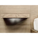 Modus Furniture One Coastal Modern Live Edge Wall Bed with Floating Nightstands in Bisque  JVLHJ  Image 11