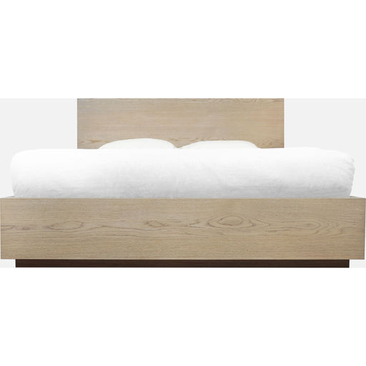 Modus Furniture One Coastal Modern Platform Bed in Bisque  JVLHH  Image 1