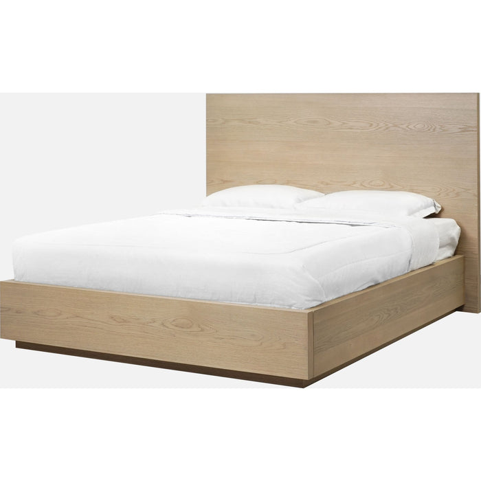 Modus Furniture One Coastal Modern Platform Bed in Bisque  JVLHH  Image 2