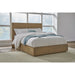Modus Furniture One Coastal Modern Platform Bed in Bisque  JVLHH  Main Image