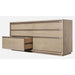Modus One Coastal Modern Six Drawer Dresser in Bisque Image 3