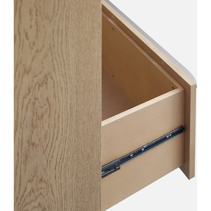Modus Furniture One Coastal Modern Six Drawer Dresser in Bisque 655450404801 JVLH82 Image 6