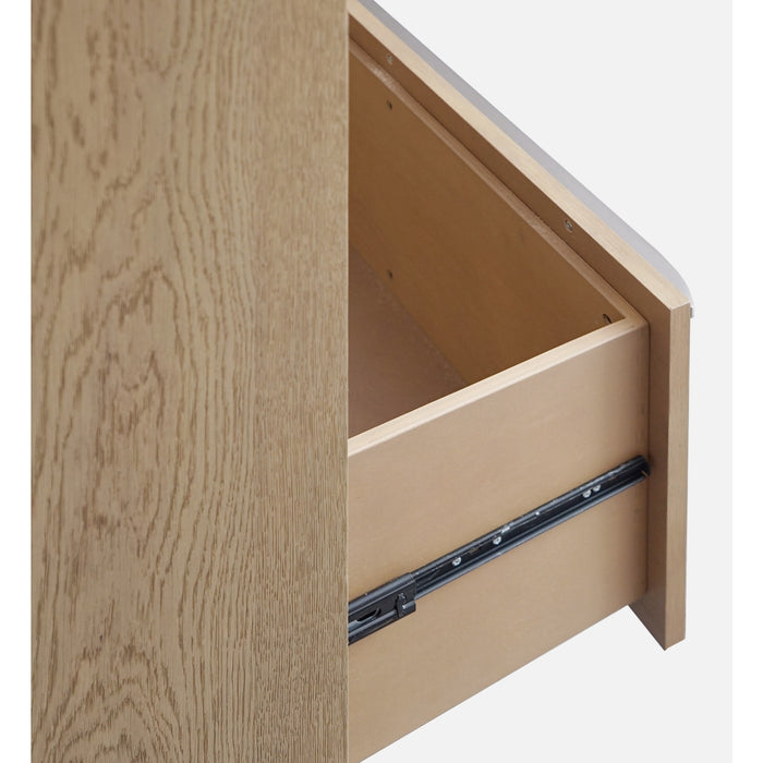 Modus One Coastal Modern Six Drawer Dresser in Bisque Image 6