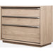Modus Furniture One Coastal Modern Three Drawer USB charging Nightstand in Bisque 655450404795 JVLH81B Image 2