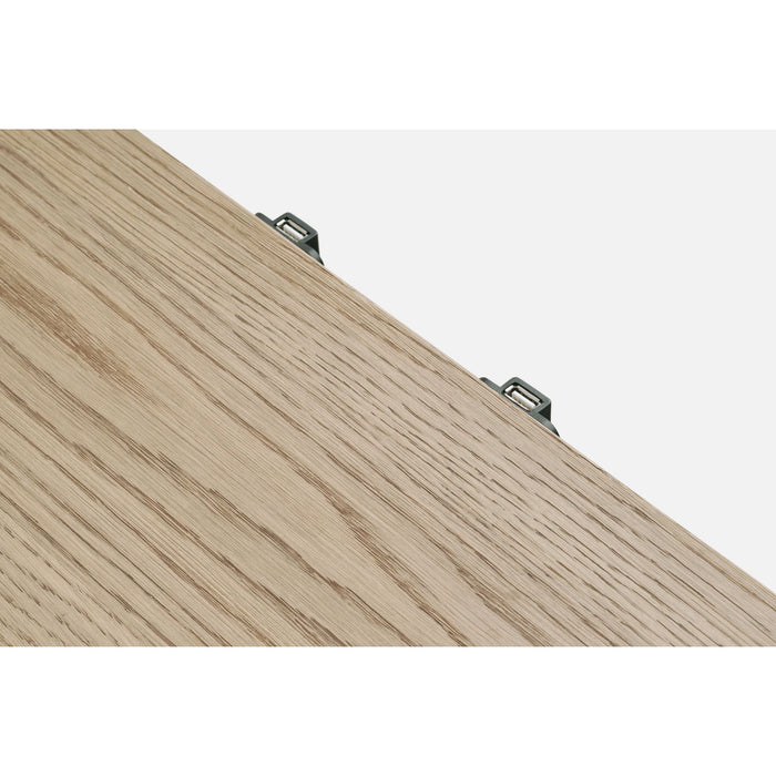 Modus Furniture One Coastal Modern Three Drawer USB charging Nightstand in Bisque 655450404795 JVLH81B Image 5