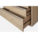 Modus Furniture One Coastal Modern Three Drawer USB charging Nightstand in Bisque 655450404795 JVLH81B Image 6