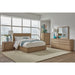 Modus Furniture One Coastal Modern Two Drawer USB Charging Nightstand in Bisque 655450404788 JVLH81 Image 9