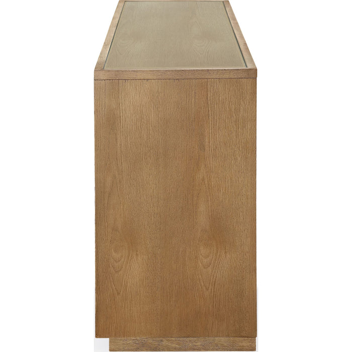 Modus Furniture One Modern Coastal Four Door Sideboard in White Oak 655450404597 JVLH79G Image 4