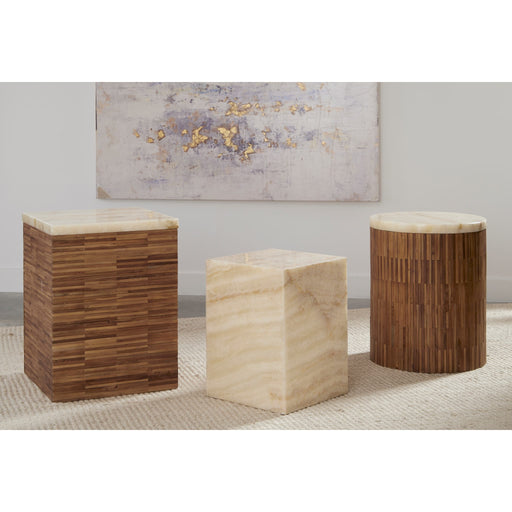 Modus Furniture One Square Onyx End Table 655450406973 JVHV22O Image 1