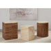 Modus Furniture One Stone Wood Tile End Table in Onyx and Solid Teak 655450405198 JVHS22D Image 3