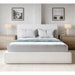 Modus One Upholstered Footboard Storage Bed in PearlMain Image