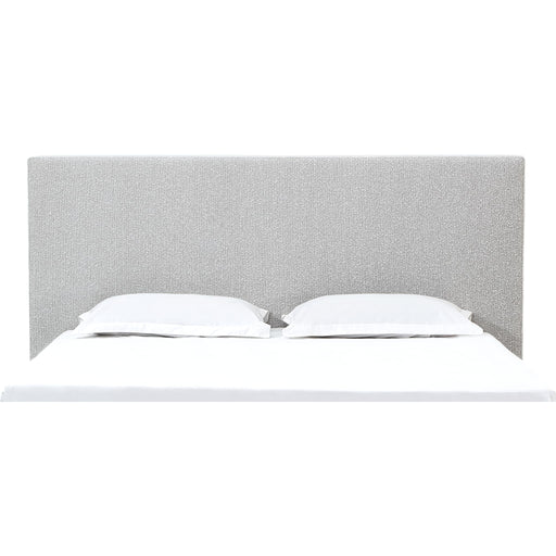 Modus Furniture One Upholstered Modern Headboard in Cotton Ball Boucle  JVNBH BH Image 1