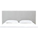 Modus Furniture One Upholstered Modern Headboard in Cotton Ball Boucle  JVNBH BH Image 1