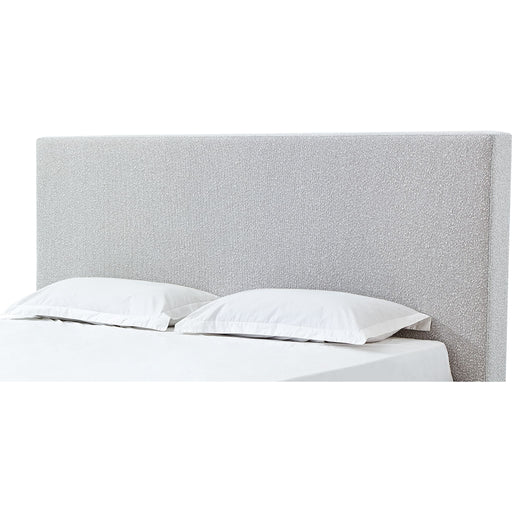 Modus Furniture One Upholstered Modern Headboard in Cotton Ball Boucle  JVNBH BH Image 3