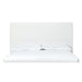 Modus One Upholstered Modern Headboard in Pearl Image 4