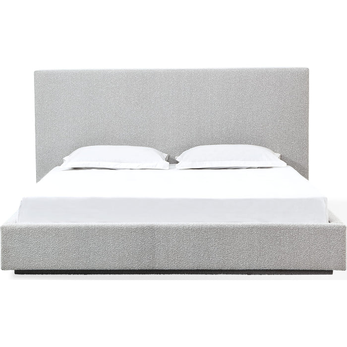 Modus Furniture One Upholstered Platform Bed in Cotton Ball Boucle (2026)  JVNBK  Image 1