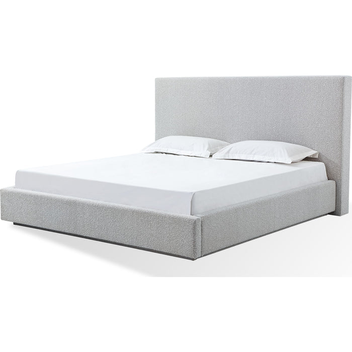 Modus Furniture One Upholstered Platform Bed in Cotton Ball Boucle (2026)  JVNBK  Main Image