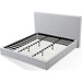 Modus Furniture One Upholstered Platform Bed in Cotton Ball Boucle  JVNBH  Image 4