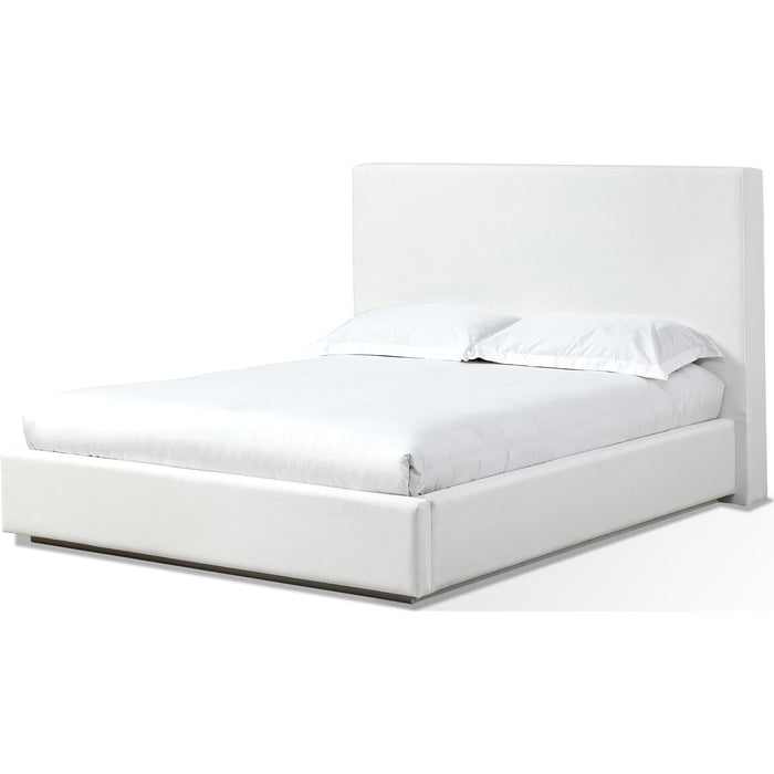 Modus Furniture One Upholstered Platform Bed in Pearl  JVHKH  Image 4