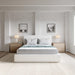 Modus Furniture One Upholstered Platform Bed in Pearl  JVHKH  Image 7