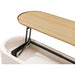 Modus Furniture Oskar Lift Top Console Table in Barley 655450483745 QVUG23 Image 4