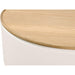 Modus Furniture Oskar Lift Top Round Coffee Table in Barley 655450447044 QVUG21 Image 3