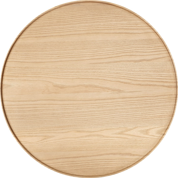 Modus Furniture Oskar Lift Top Round End Table in Barley 655450447051 QVUG22 Image 5