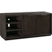 Modus Furniture Oxford 64 inch Two Drawer Two Shelf Media Console in Basalt Grey 655450251405 AZU5266 Image 2