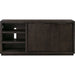 Modus Furniture Oxford 64 inch Two Drawer Two Shelf Media Console in Basalt Grey 655450251405 AZU5266 Image 3