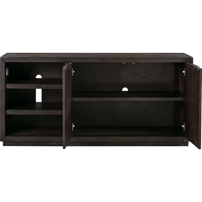 Modus Furniture Oxford 64 inch Two Drawer Two Shelf Media Console in Basalt Grey 655450251405 AZU5266 Image 4