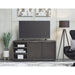 Modus Oxford 64 inch Two Drawer Two Shelf Media Console in Basalt Grey Main Image