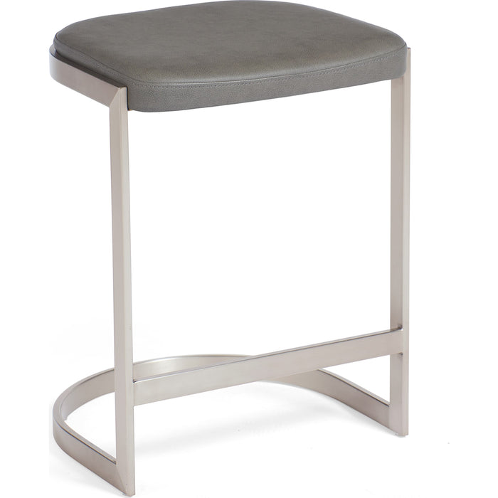 Modus Furniture Oxford Backless Counter Stool in Davy s Grey 655450344619 AZU570 Image 2