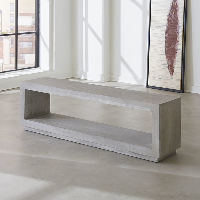 Modus Furniture Oxford Bench in Mineral 655450334337 AZBX65 Main Image