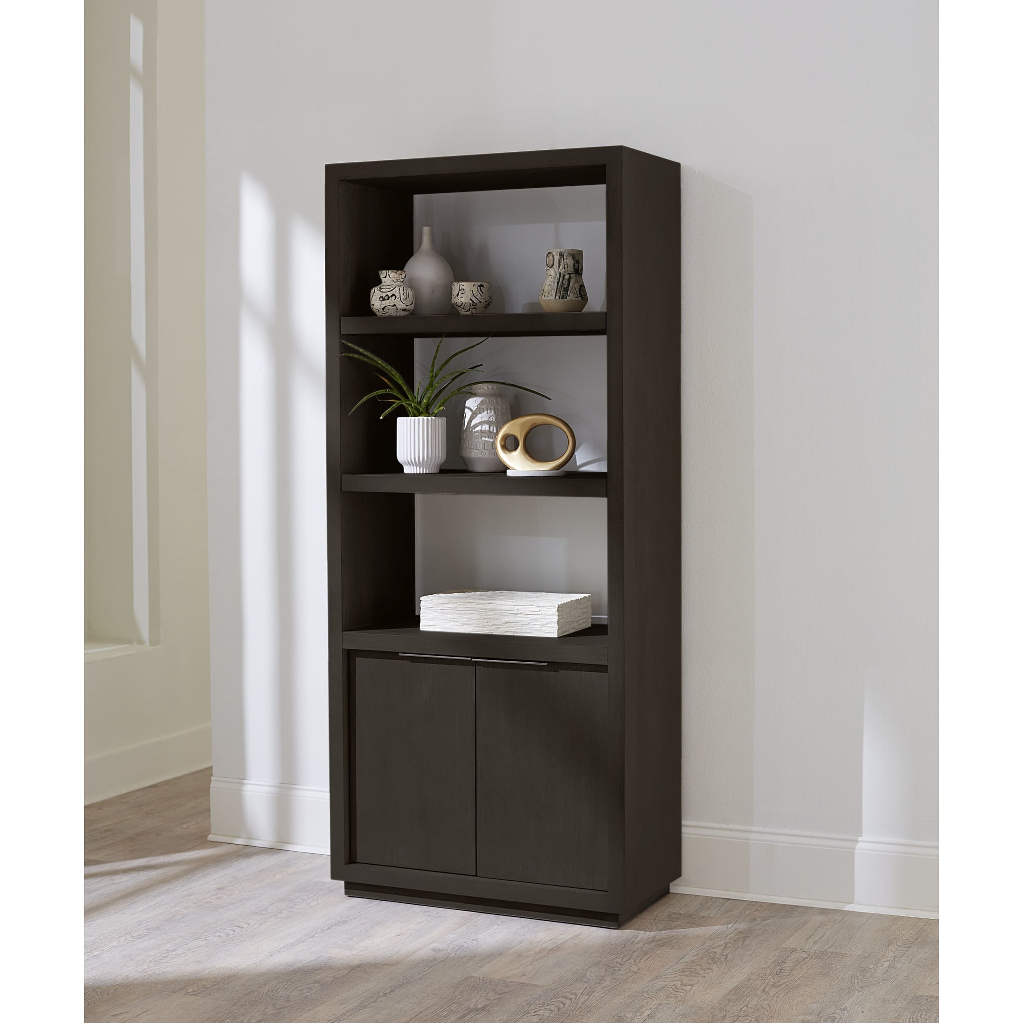 Oxford Bookshelf in Basalt Grey — Modus Furniture