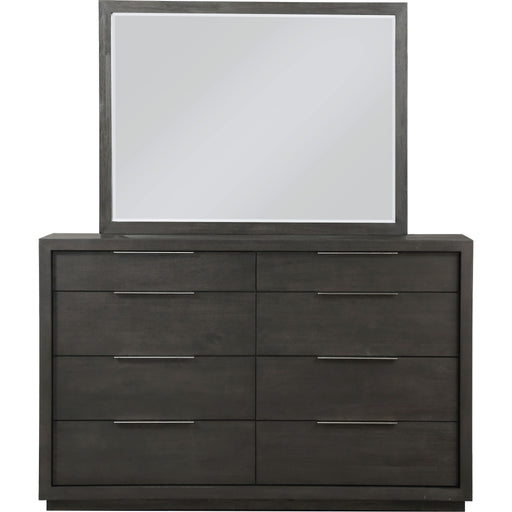 Modus Furniture Oxford Eight Drawer Dresser in Basalt Grey (2024) 655450432712 AZU582A Image 5