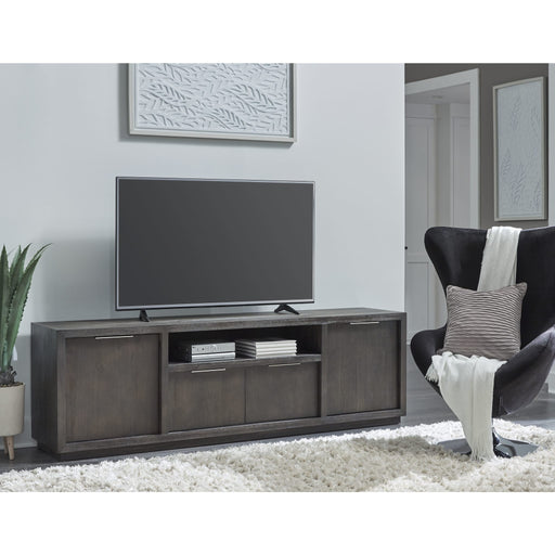 Modus Furniture Oxford Entertainment Console 84W in Basalt Grey 655450260896 AZU5268 Main Image