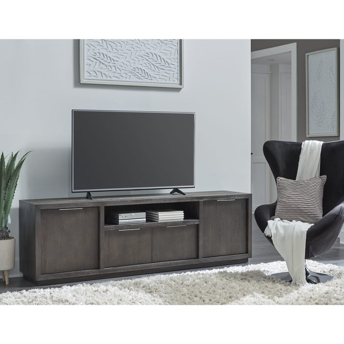 Modus Furniture Oxford Entertainment Console 84W in Basalt Grey 655450260896 AZU5268 Main Image