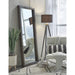 Modus Furniture Oxford Floor Low Mirror  Basalt Grey 655450252075 AZU583FL Main Image