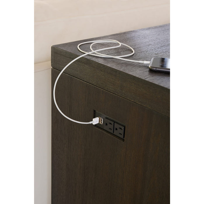 Modus Oxford Gathering Table with USB/Power in Basalt GreyImage 2