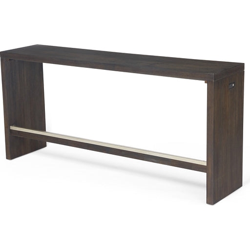 Modus Furniture Oxford Gathering Table with USBPower in Basalt Grey 655450344602 AZU567 Image 3