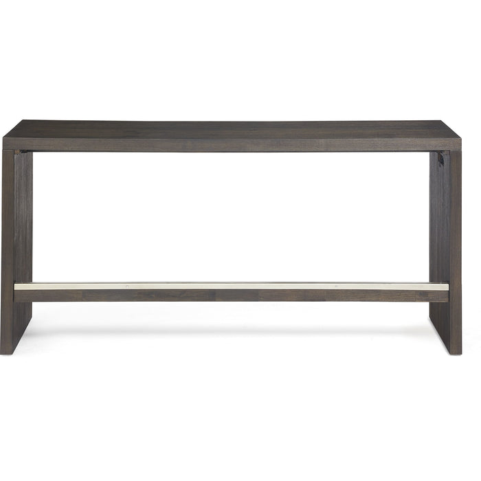 Modus Furniture Oxford Gathering Table with USBPower in Basalt Grey 655450344602 AZU567 Image 4