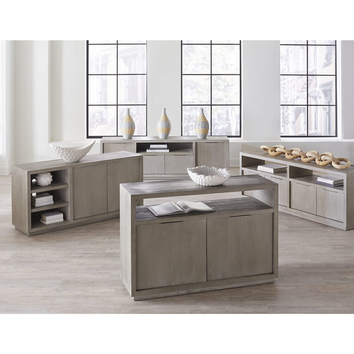 Modus Furniture Oxford Media Console 84 inch in Mineral 655450334382 AZBX268 Image 1